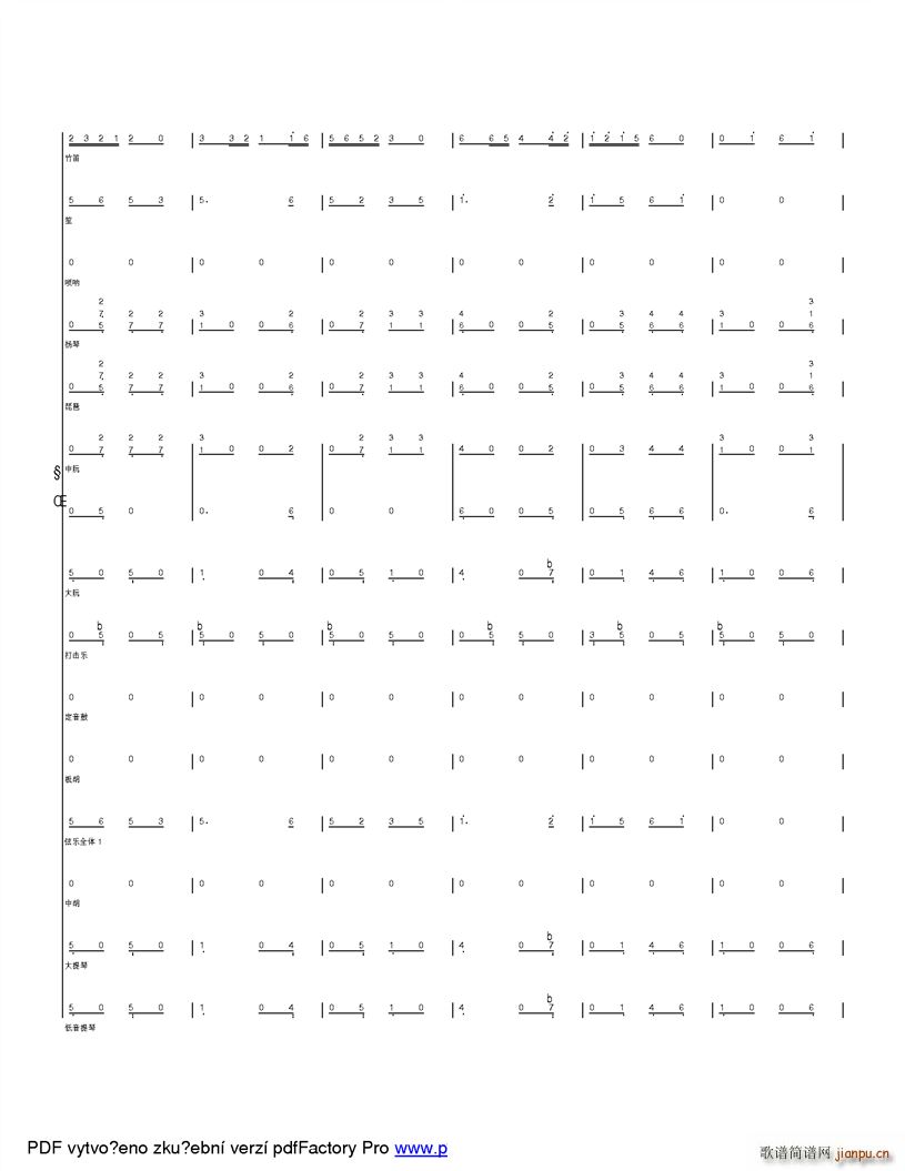 快乐的山里娃 改革开放之后孩子们的快乐生活(总谱)7