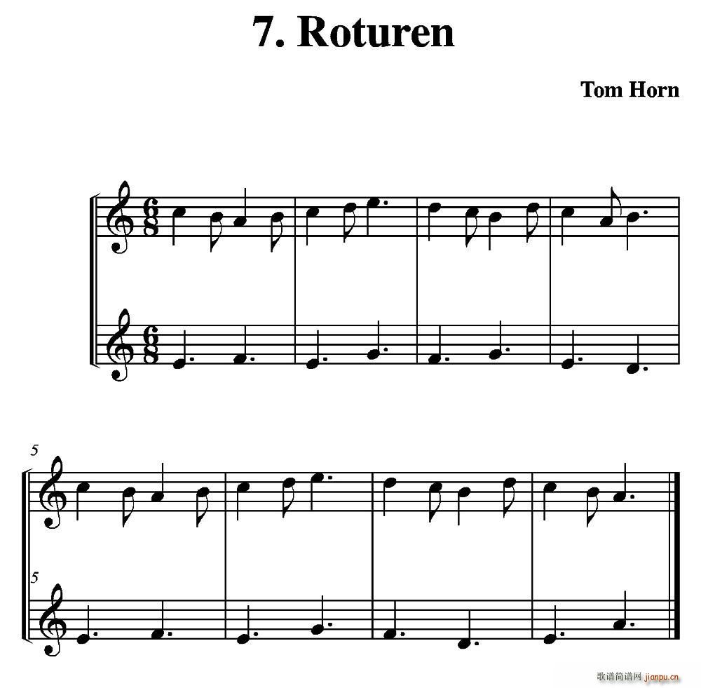 Roturen 二重奏(总谱)1