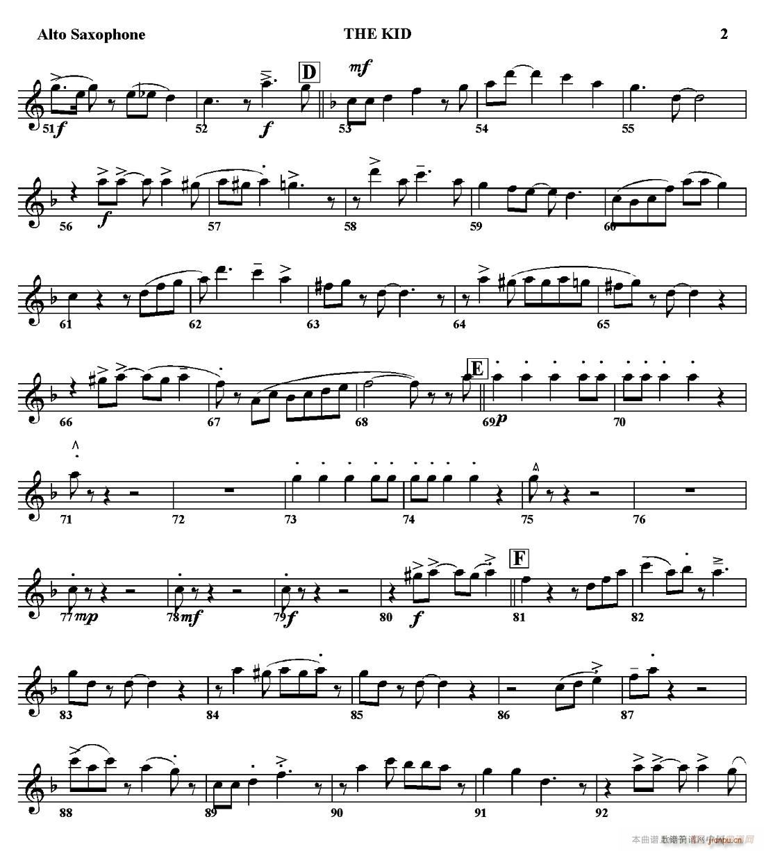 THE KID 四重奏(总谱)5