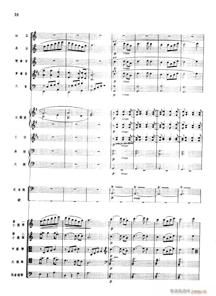 瑶族舞曲 管弦乐 1956年出版(总谱)18