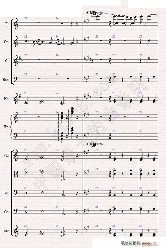 苏尔维格之歌 管弦乐(总谱)20