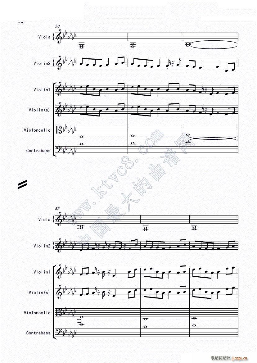 娜娜X东方 Bad apple 震撼登场 第一部分共两部分(总谱)30