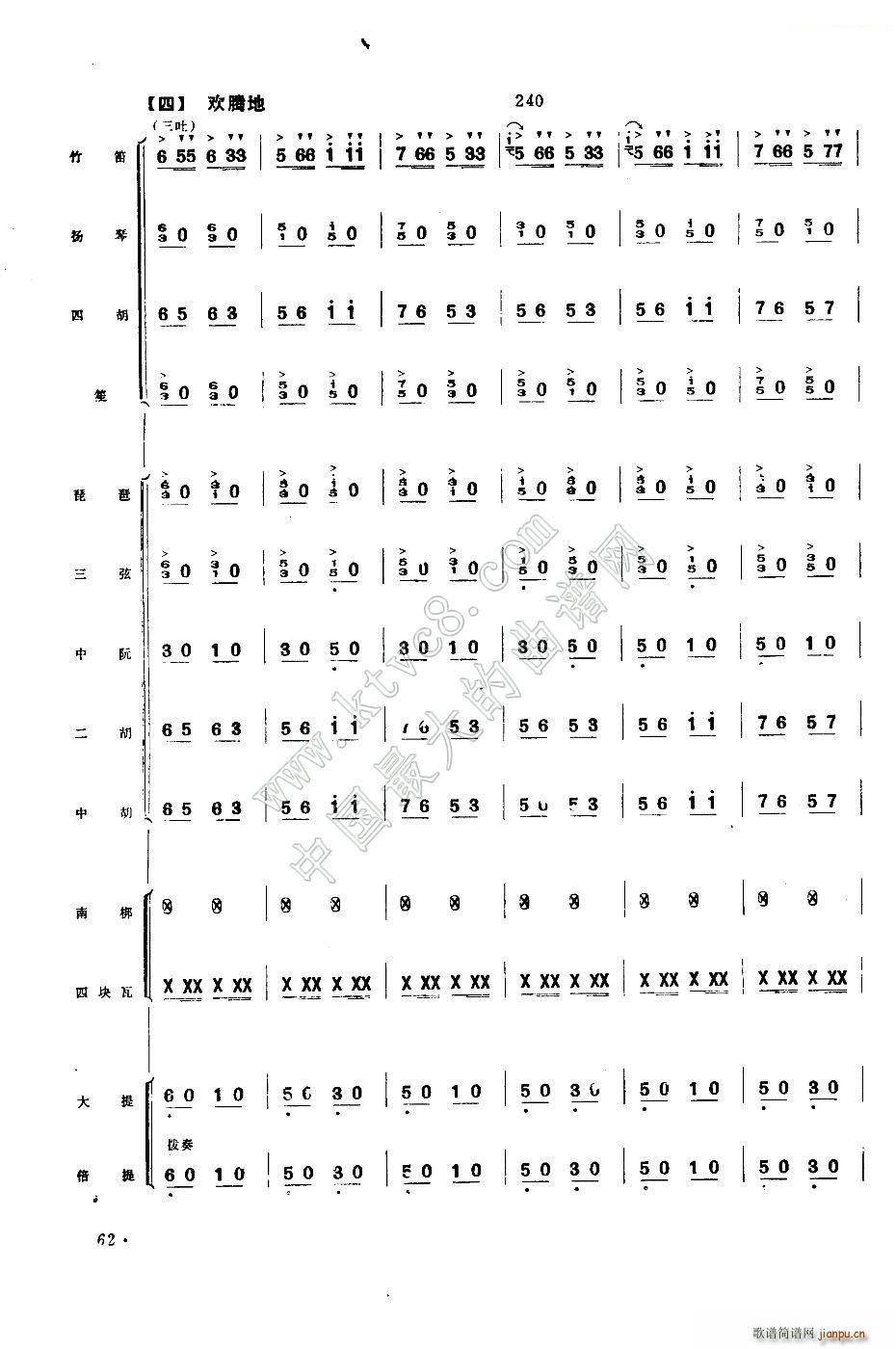 公社喜送丰收粮(总谱)46