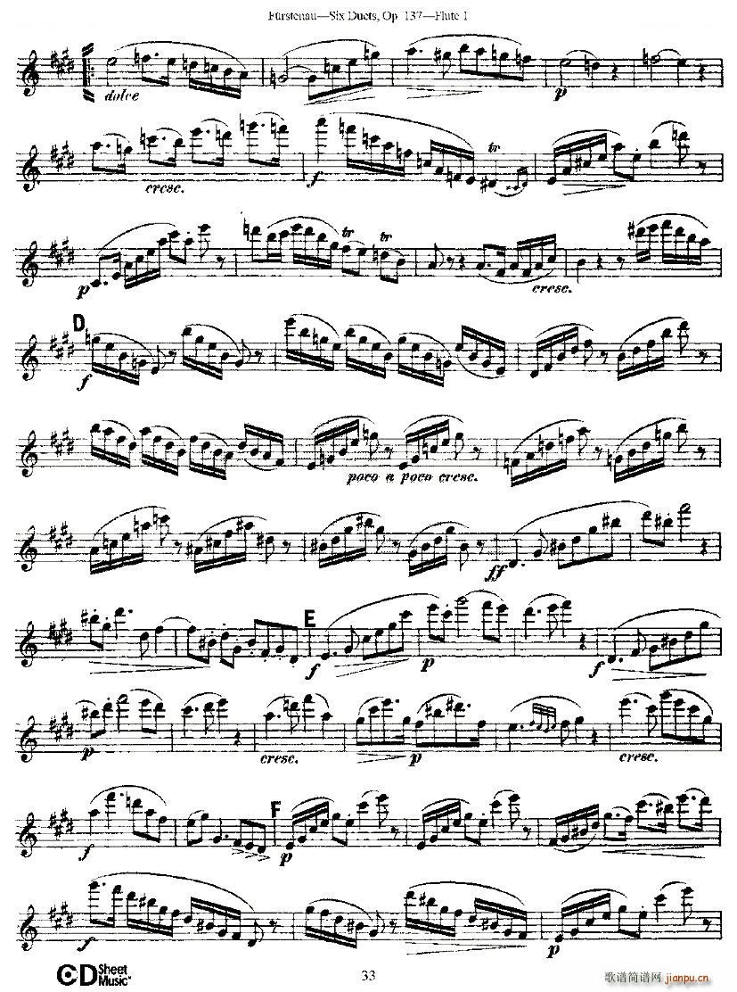 Six Duets Op 137 之六 二重奏 六首作品 137号 铜管(总谱)3