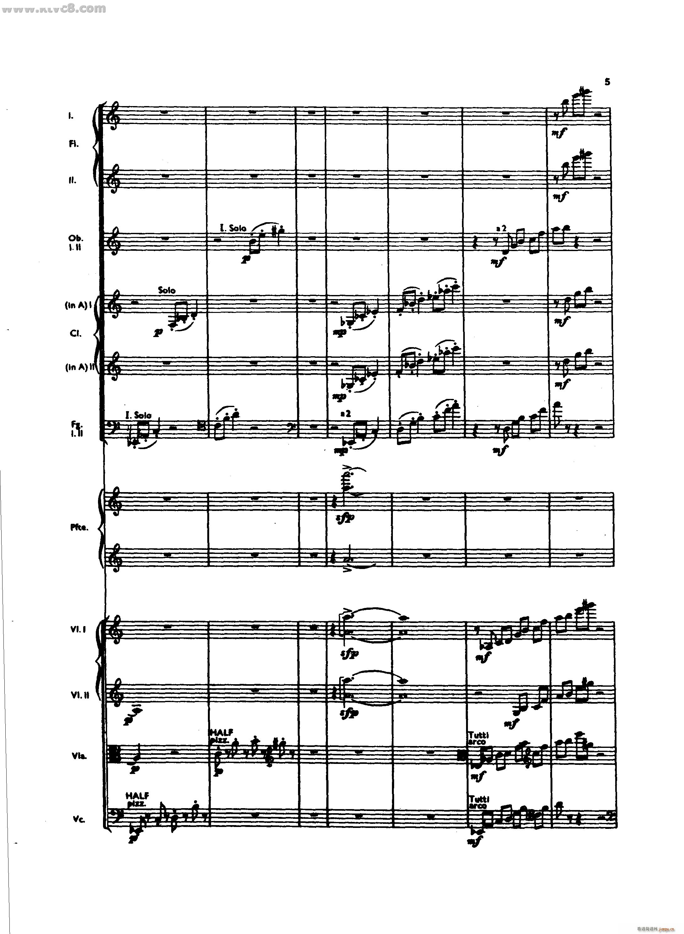 阿巴拉契亚山区的春天 第一部分(总谱)5