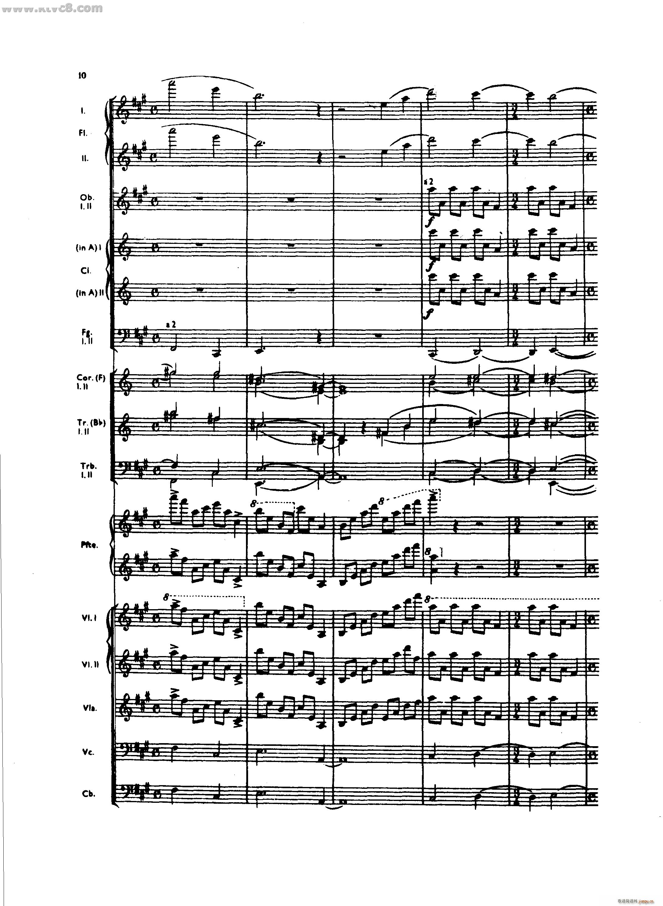 阿巴拉契亚山区的春天 第一部分(总谱)10