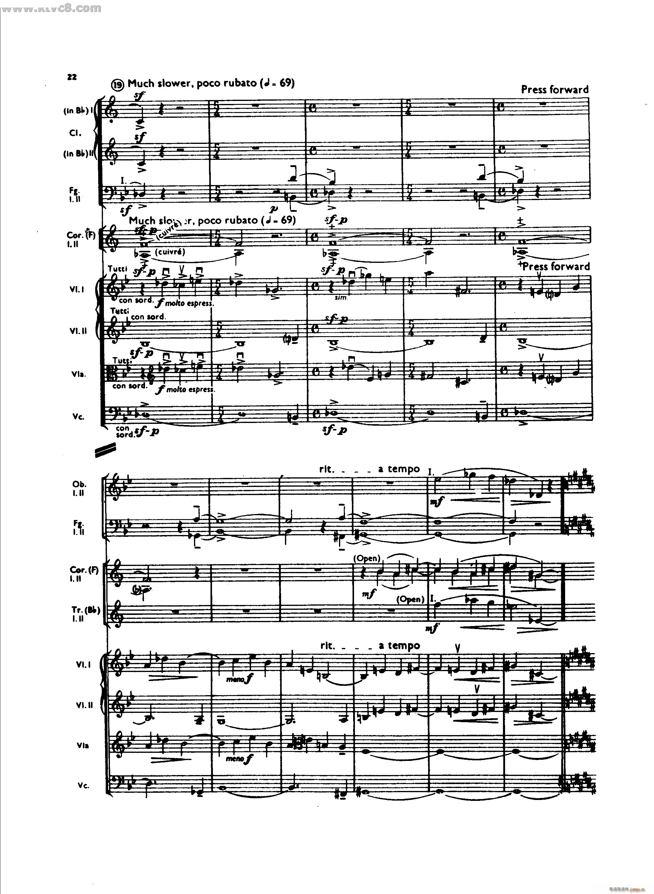 阿巴拉契亚山区的春天 第一部分(总谱)22