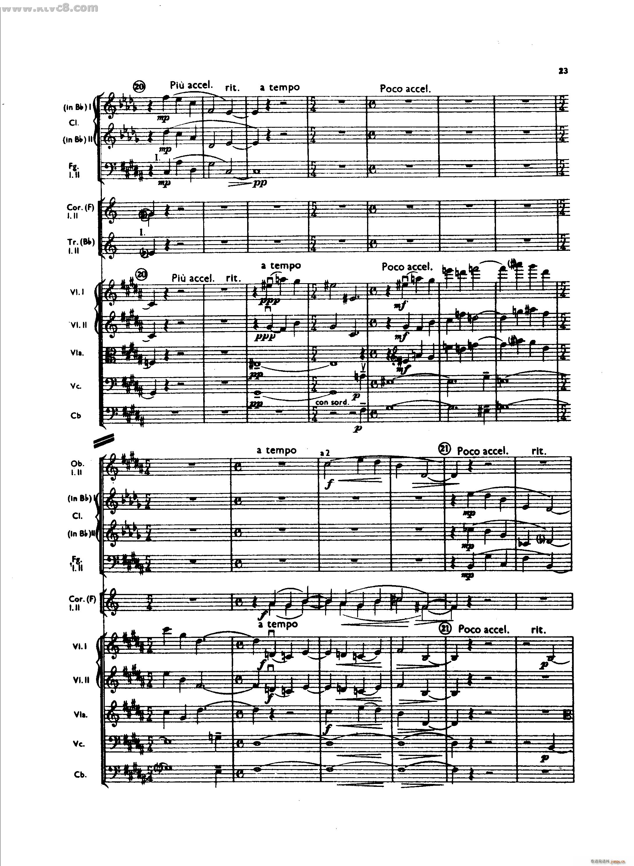 阿巴拉契亚山区的春天 第一部分(总谱)23