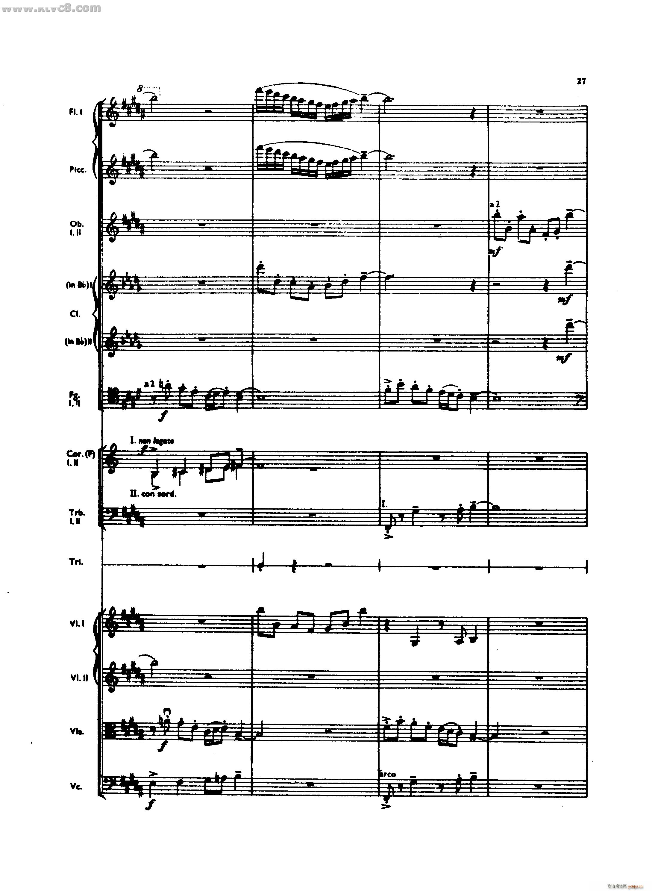 阿巴拉契亚山区的春天 第一部分(总谱)27