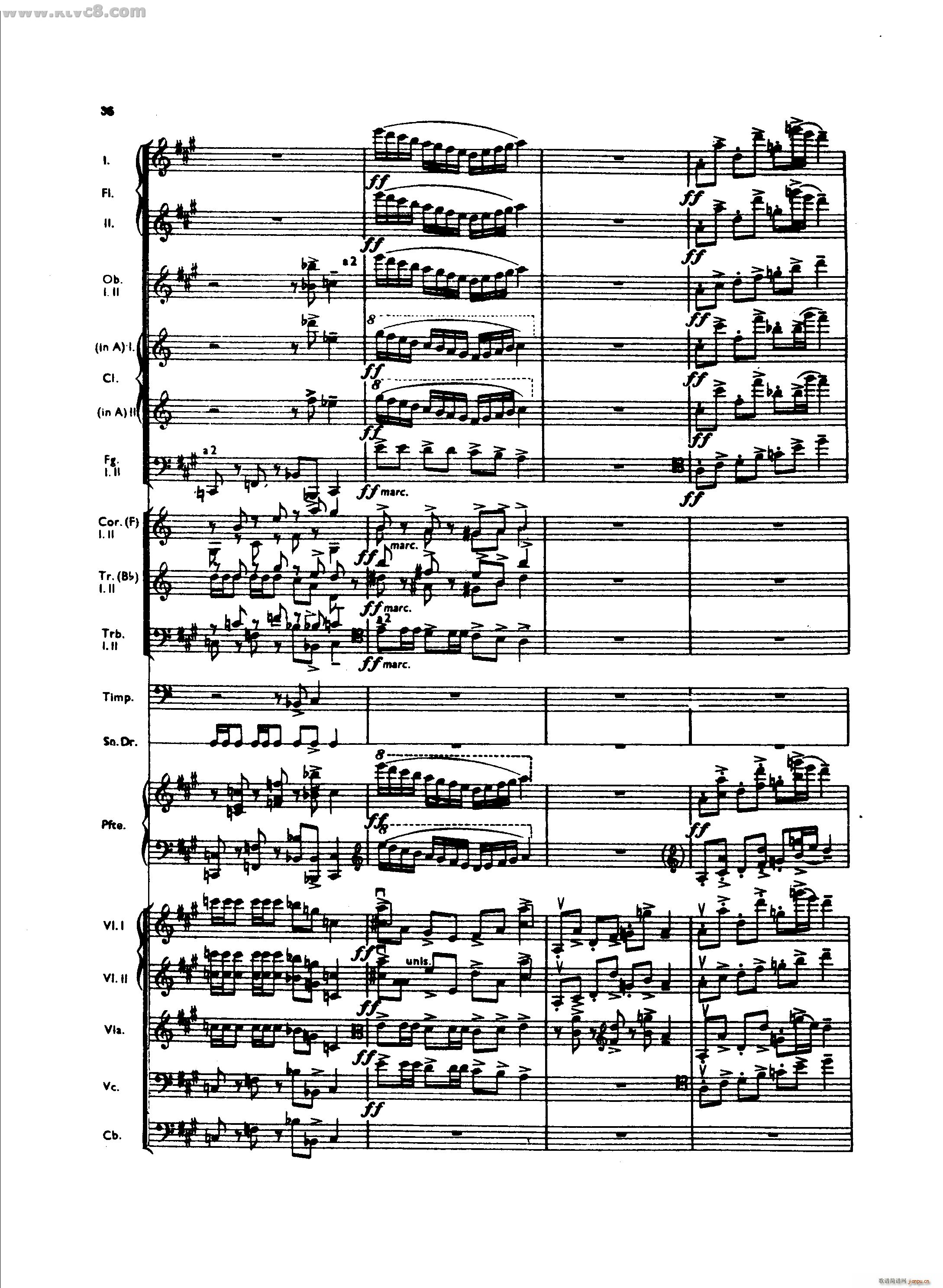 阿巴拉契亚山区的春天 第一部分(总谱)36