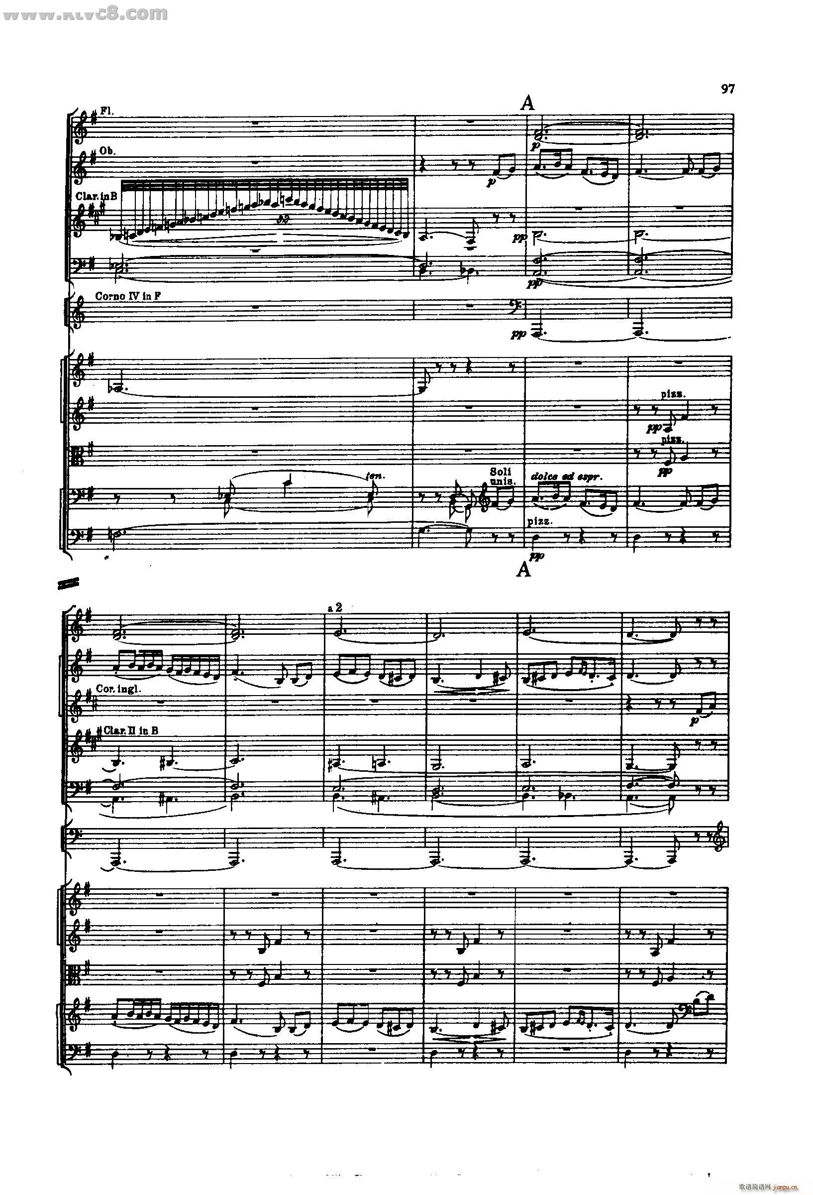 舍赫拉查达交响组曲 作品35 第三部分(总谱)3