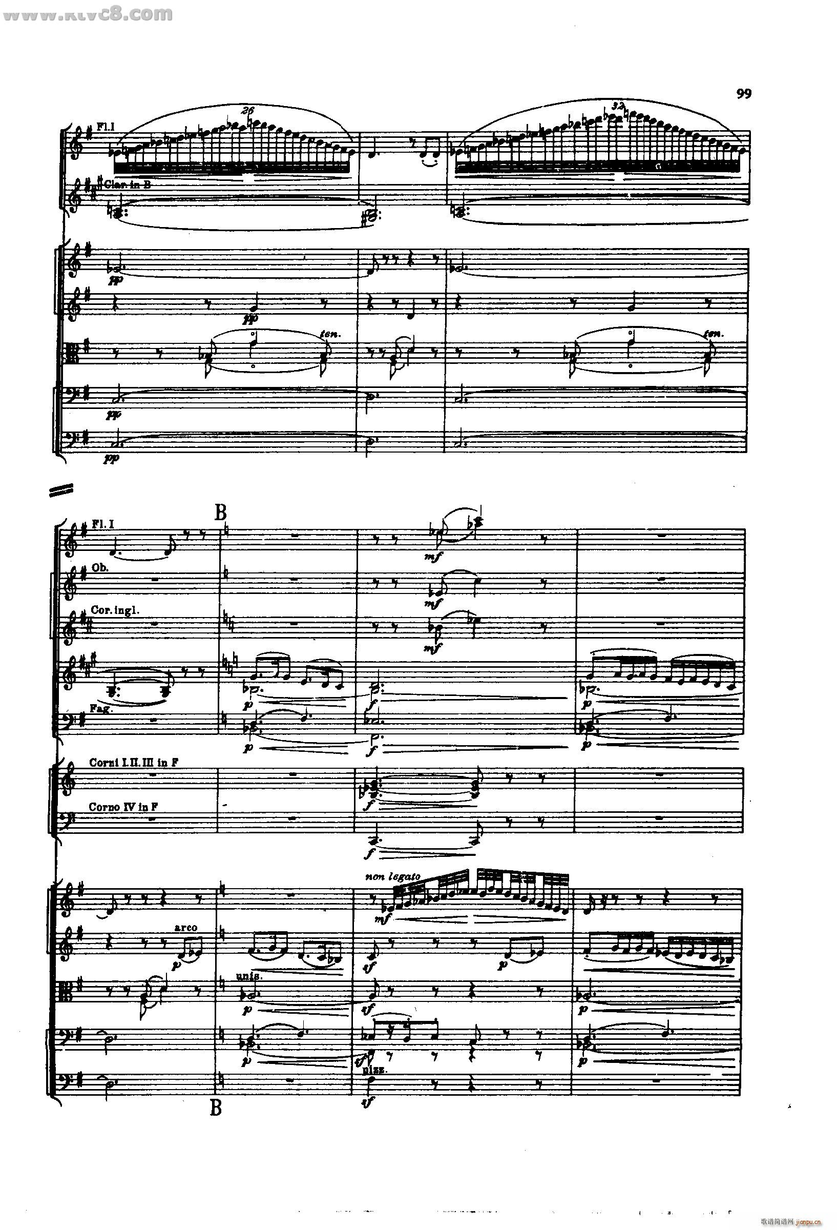 舍赫拉查达交响组曲 作品35 第三部分(总谱)5