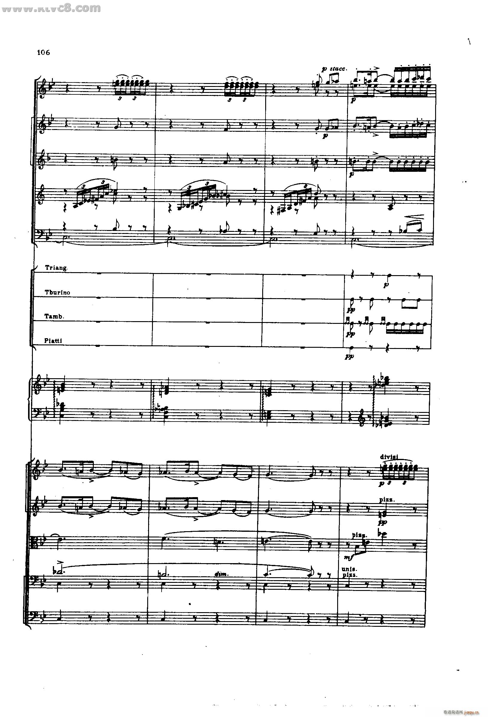 舍赫拉查达交响组曲 作品35 第三部分(总谱)12