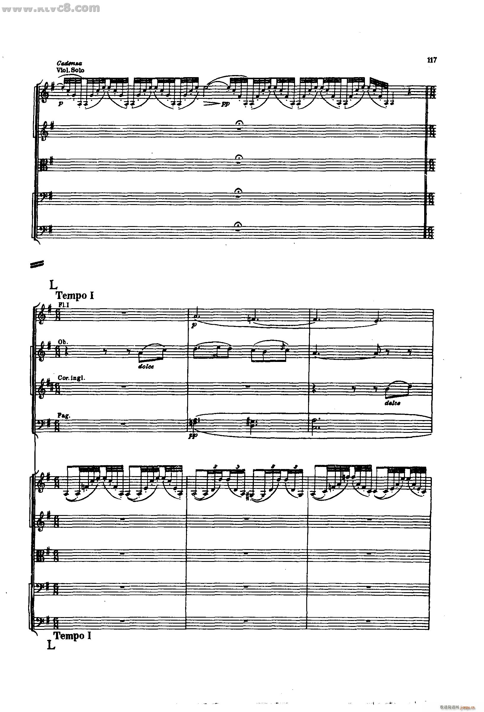 舍赫拉查达交响组曲 作品35 第三部分(总谱)23