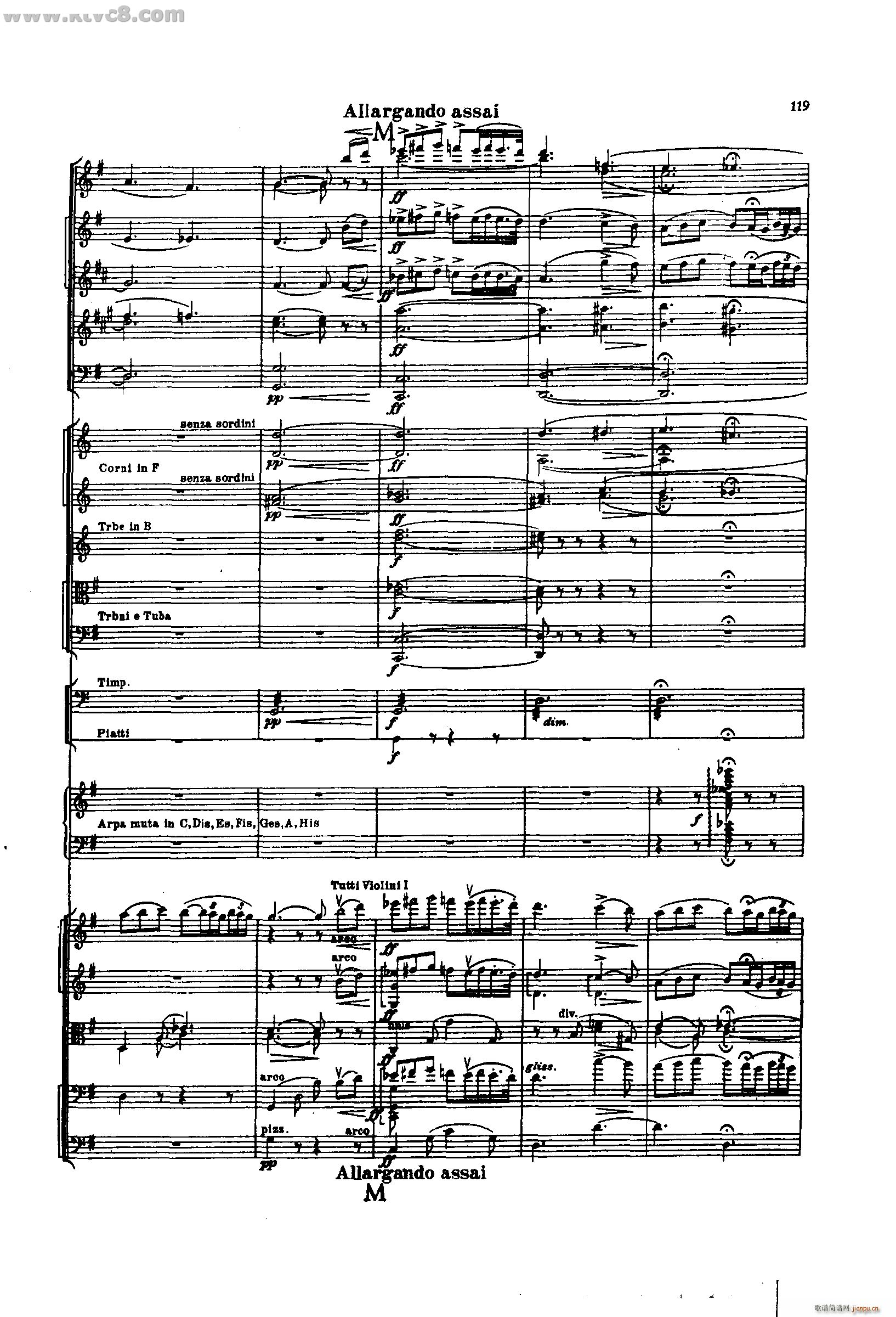 舍赫拉查达交响组曲 作品35 第三部分(总谱)25