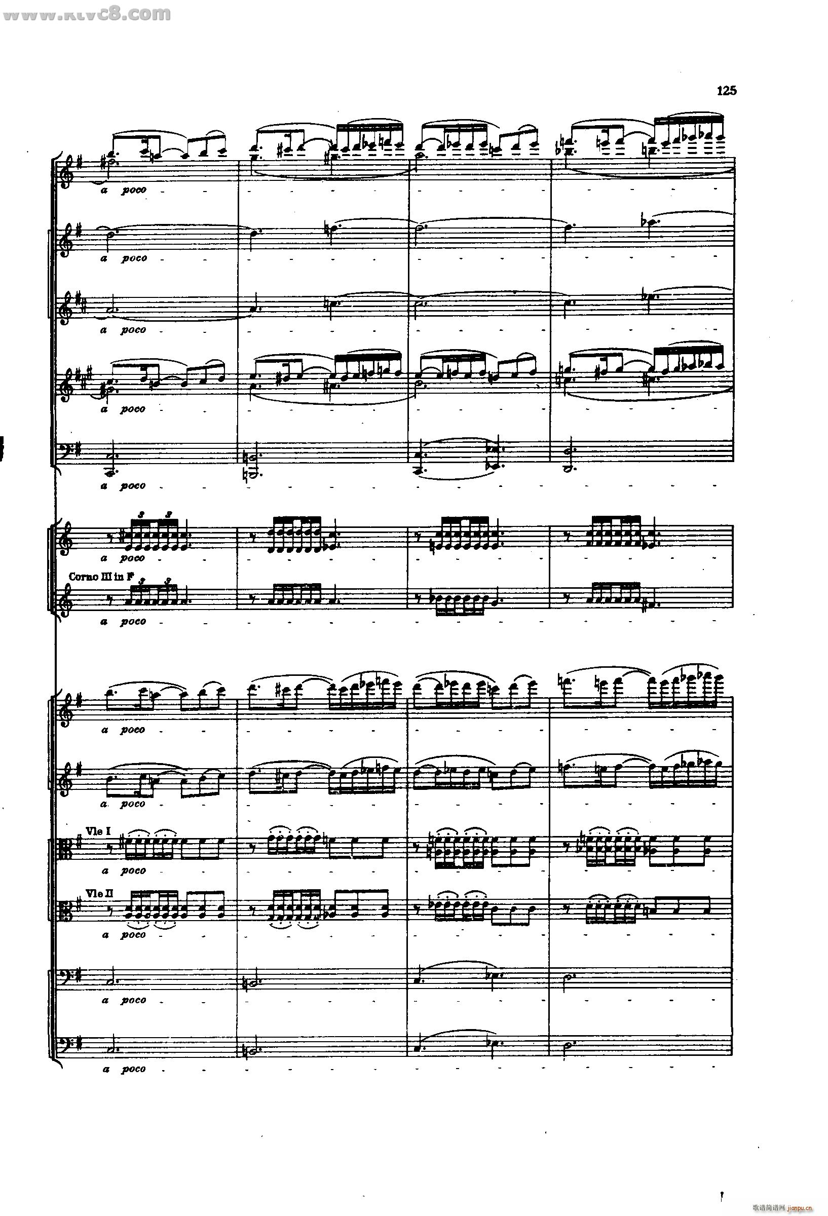 舍赫拉查达交响组曲 作品35 第三部分(总谱)31