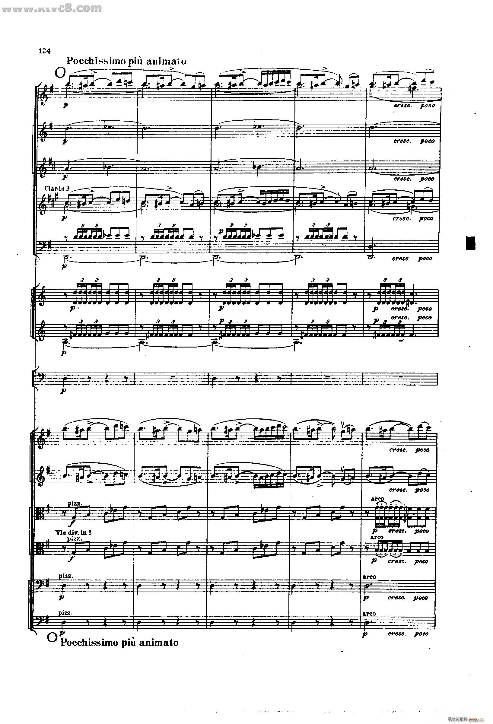 舍赫拉查达交响组曲 作品35 第三部分(总谱)30