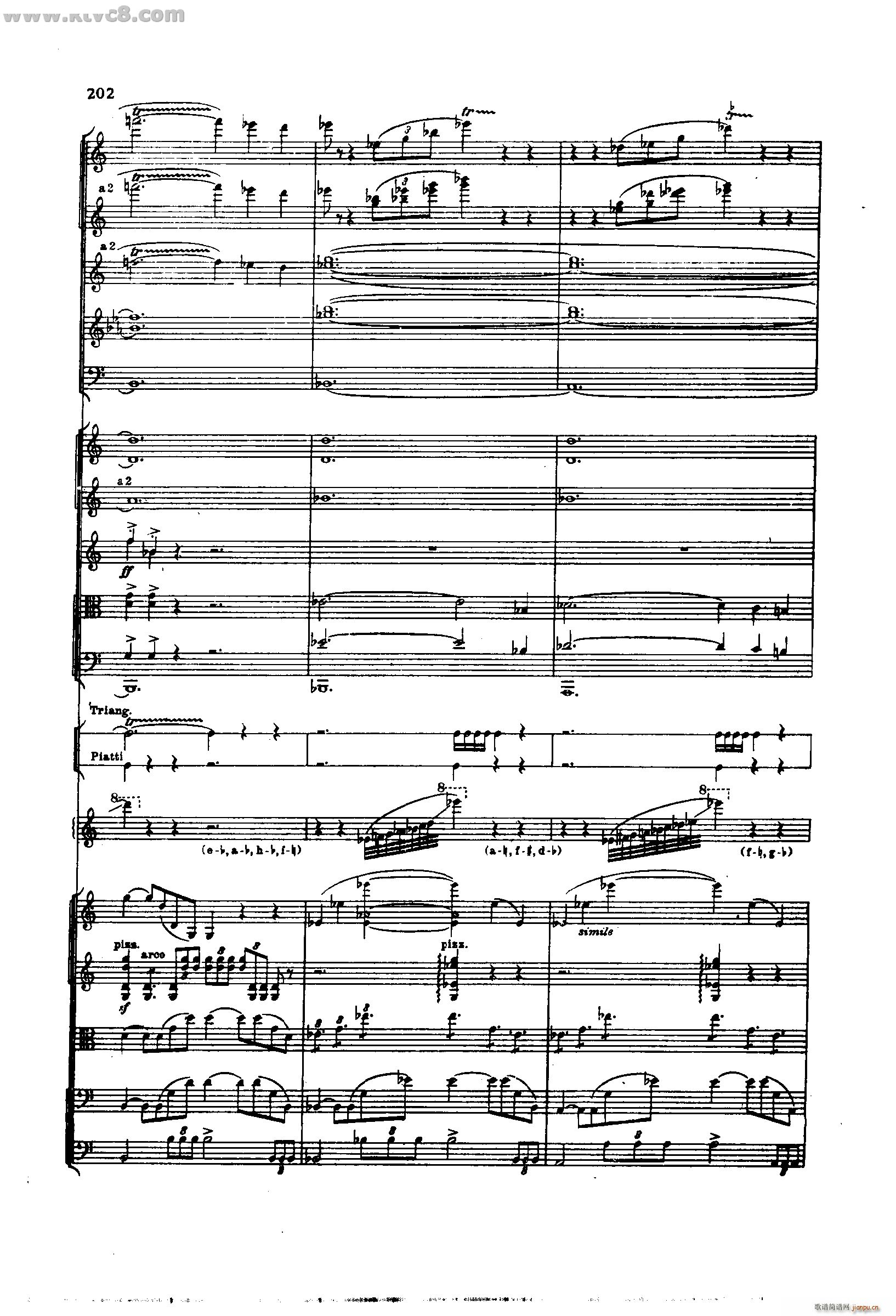 舍赫拉查达交响组曲 作品35 第五部分(总谱)12