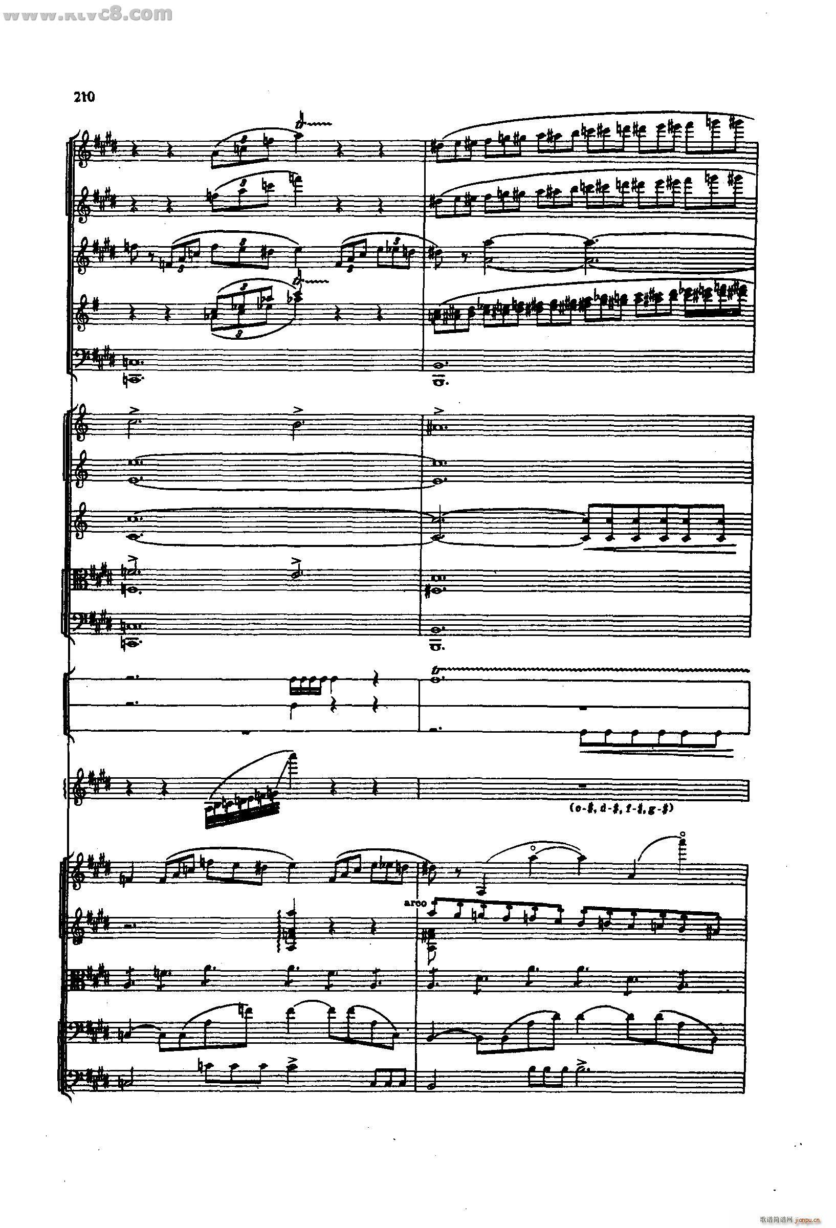 舍赫拉查达交响组曲 作品35 第五部分(总谱)20