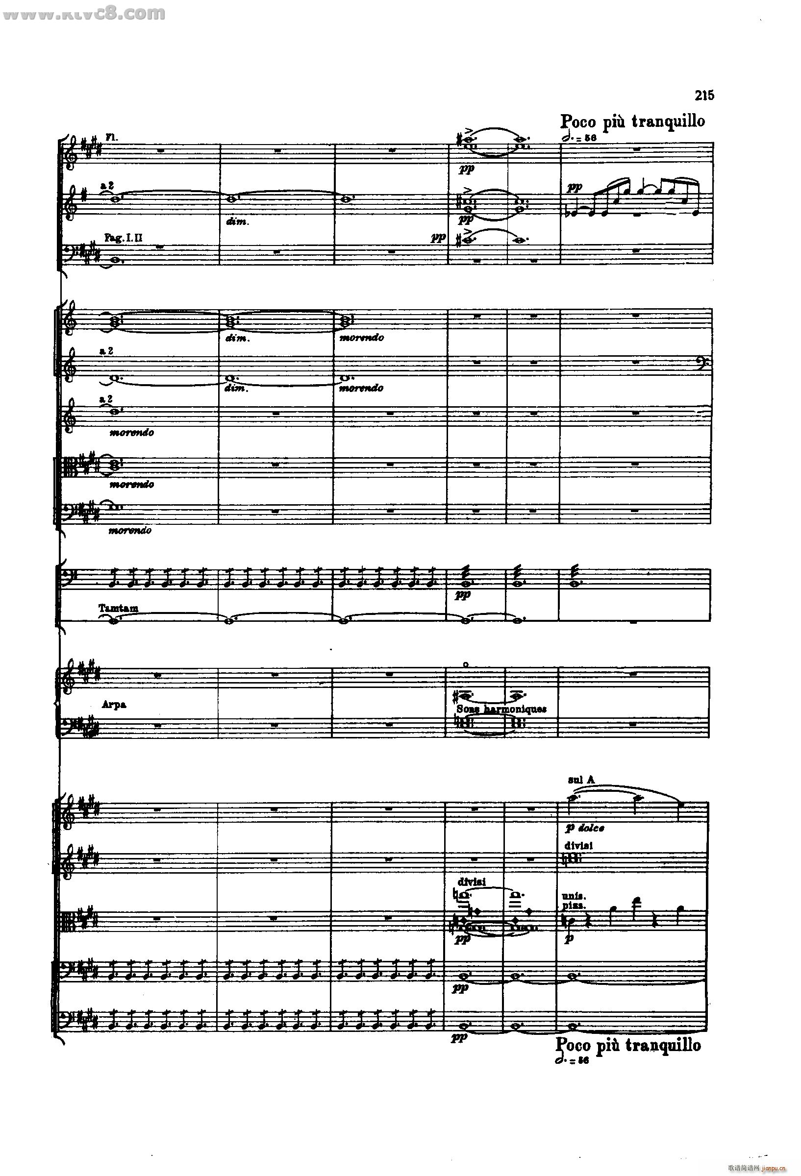 舍赫拉查达交响组曲 作品35 第五部分(总谱)25