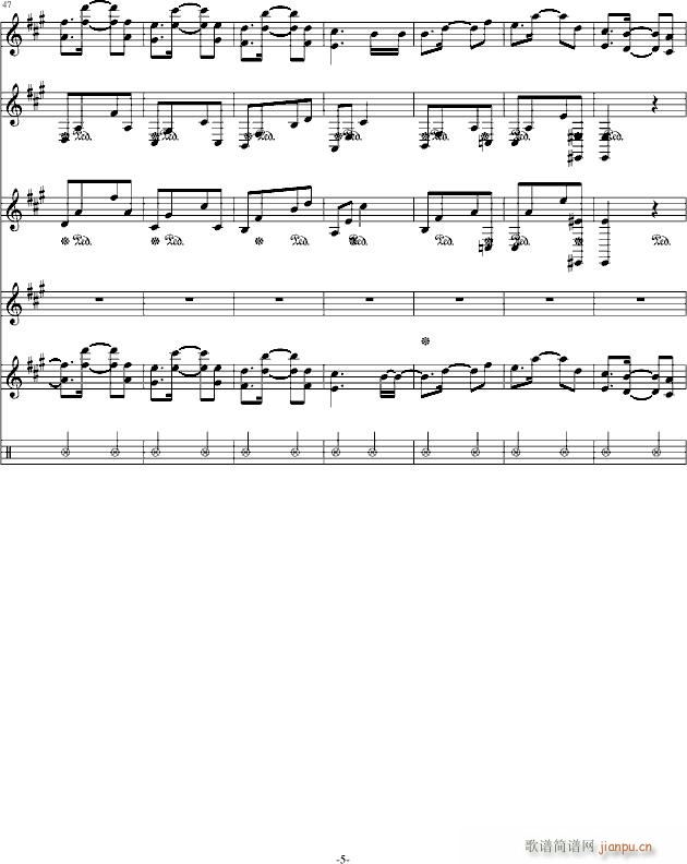 星星小夜曲 理查德(总谱)5