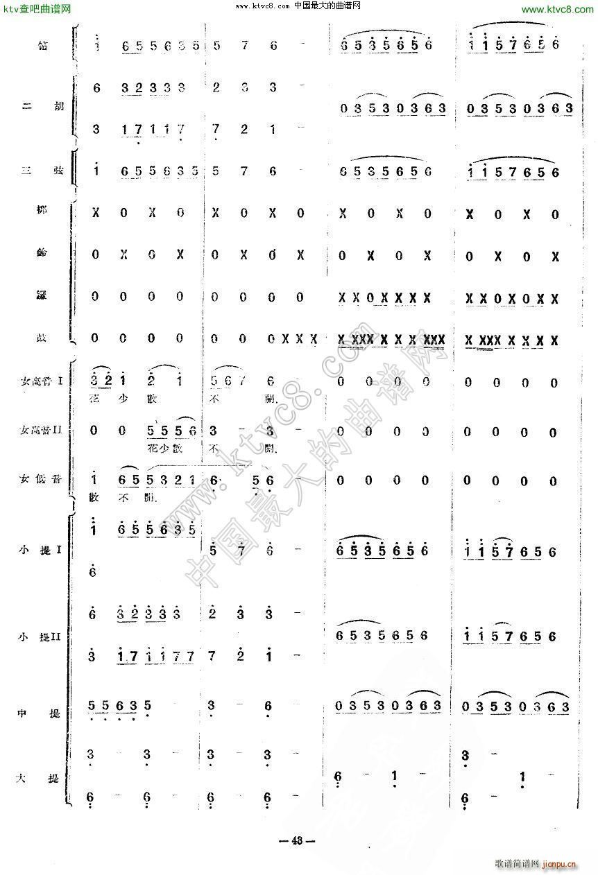 十大姐舞曲 13 27(总谱)5
