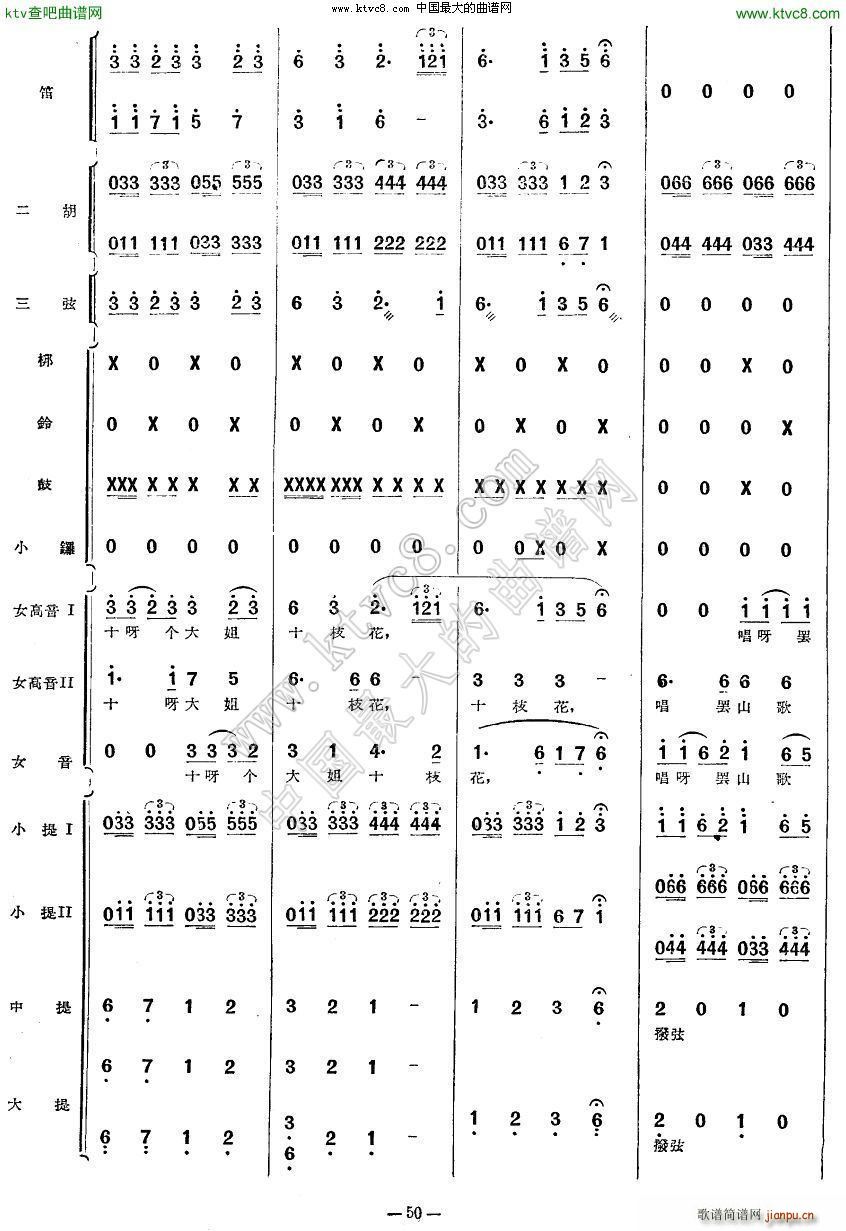 十大姐舞曲 13 27(总谱)12