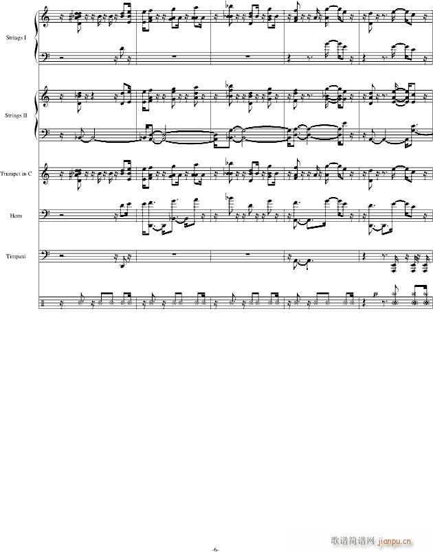 Hes a Parite 加勒比海盗 钢琴 一(总谱)6