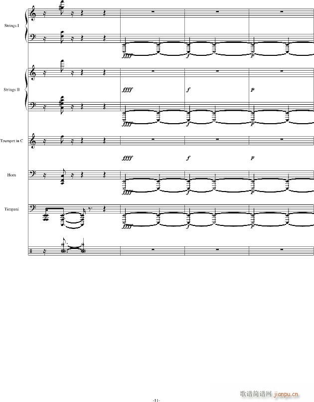 Hes a Parite 加勒比海盗 钢琴 二(总谱)5