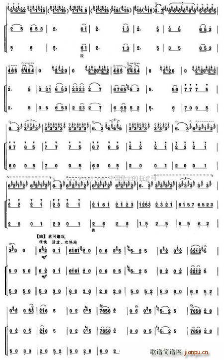 百鸟朝凤 完整版(总谱)3