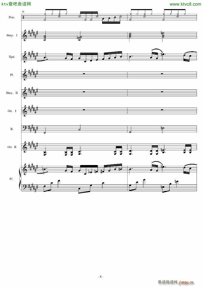 修改版 the dawn 亡灵序曲(总谱)8