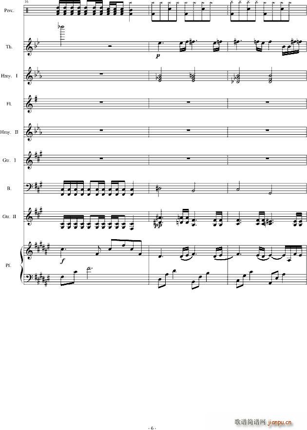 the dawn 亡灵序曲(总谱)6