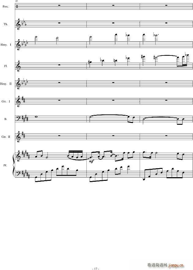 the dawn 亡灵序曲(总谱)17