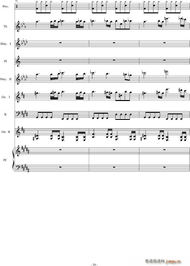 the dawn 亡灵序曲(总谱)16