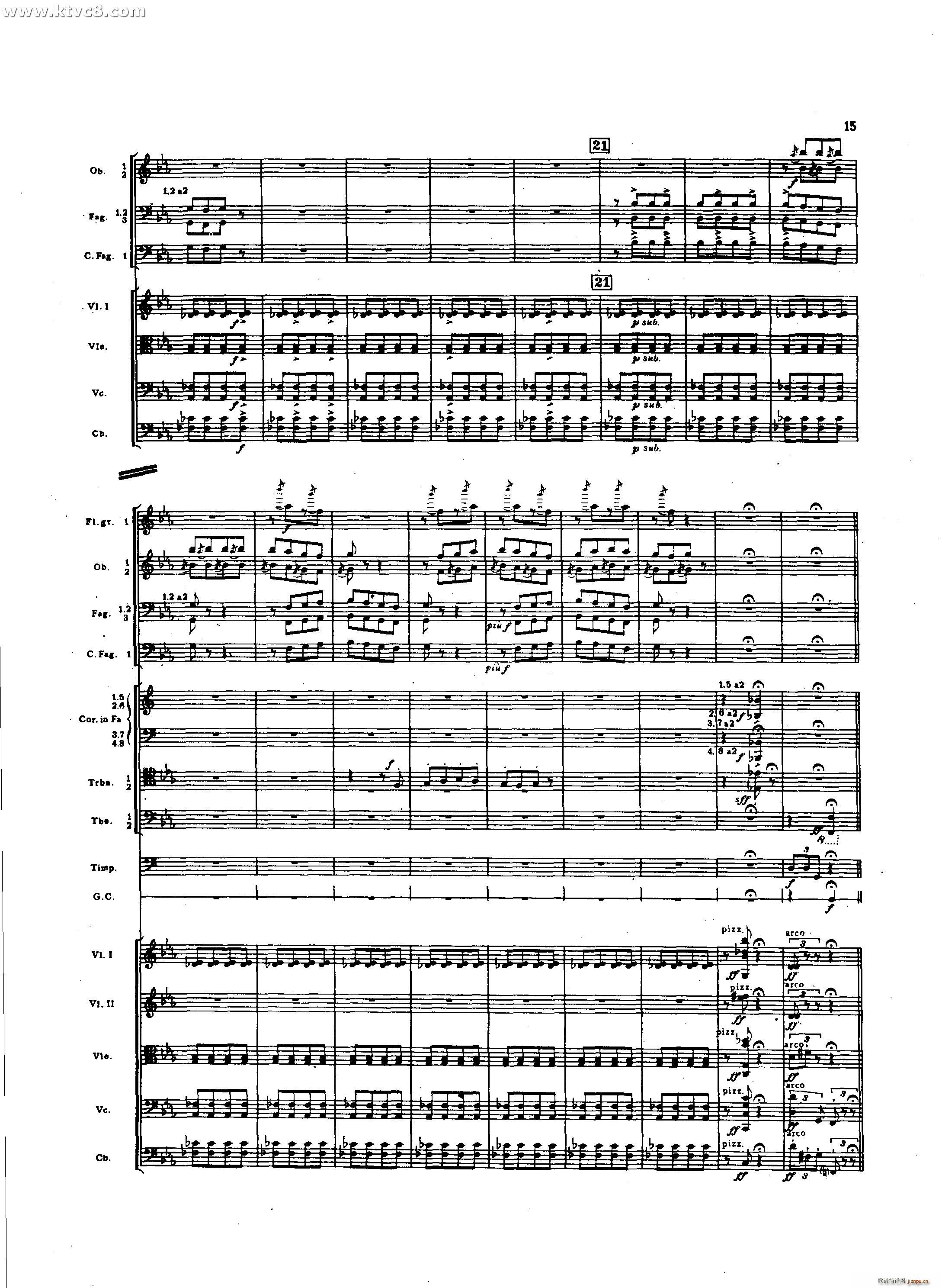 春之祭 春天的预兆 少女的舞蹈(总谱)6