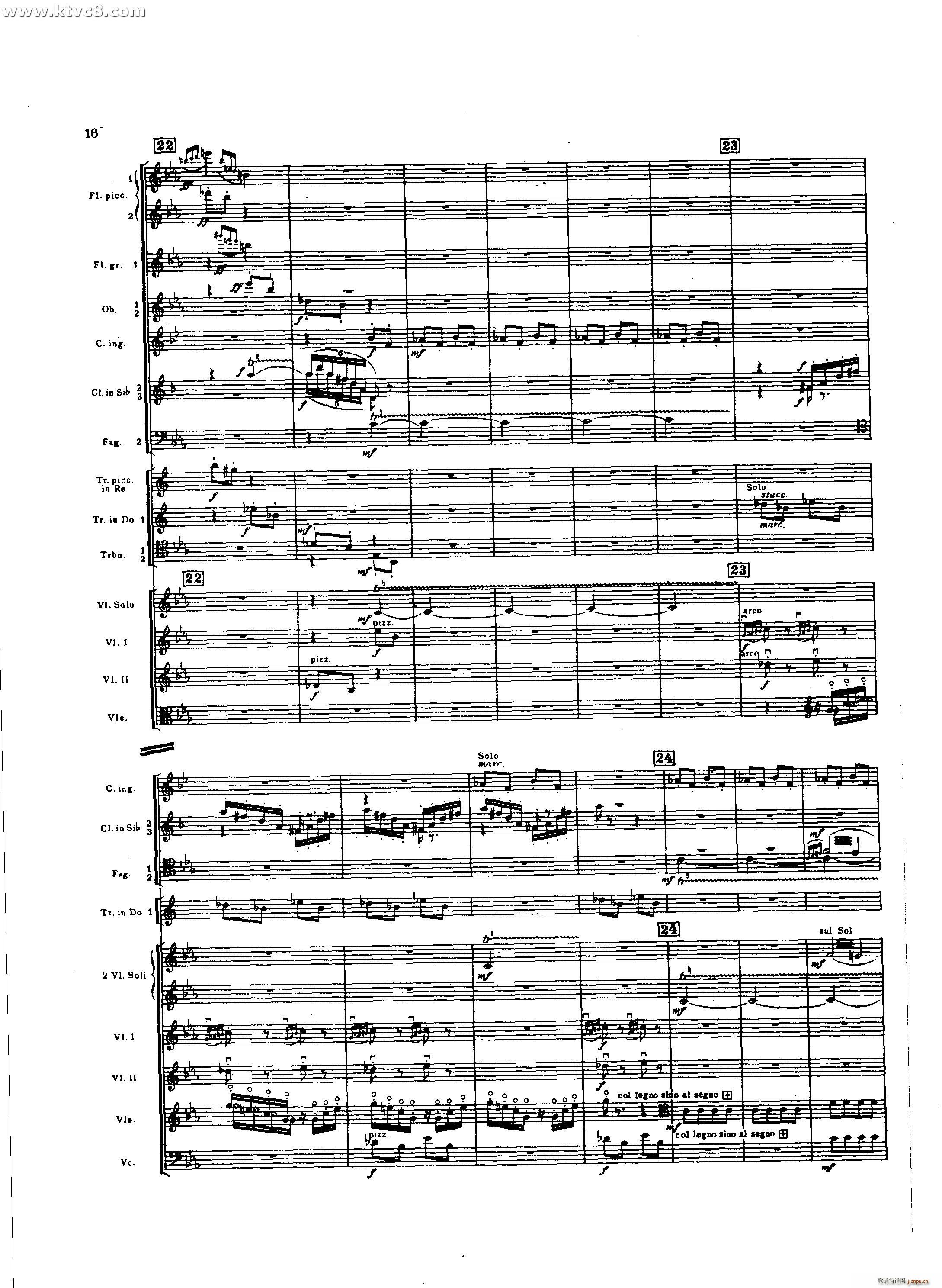 春之祭 春天的预兆 少女的舞蹈(总谱)7