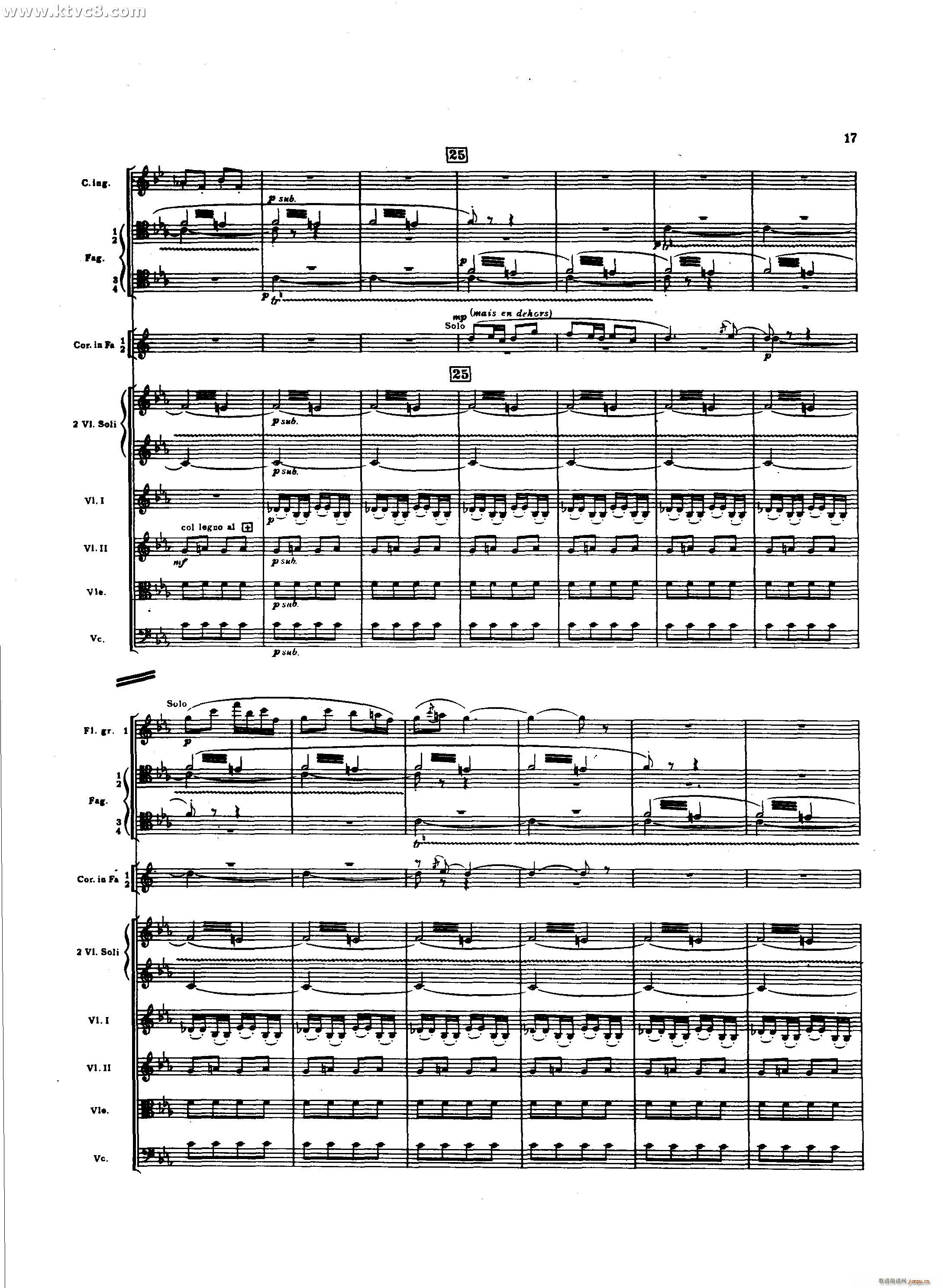 春之祭 春天的预兆 少女的舞蹈(总谱)8