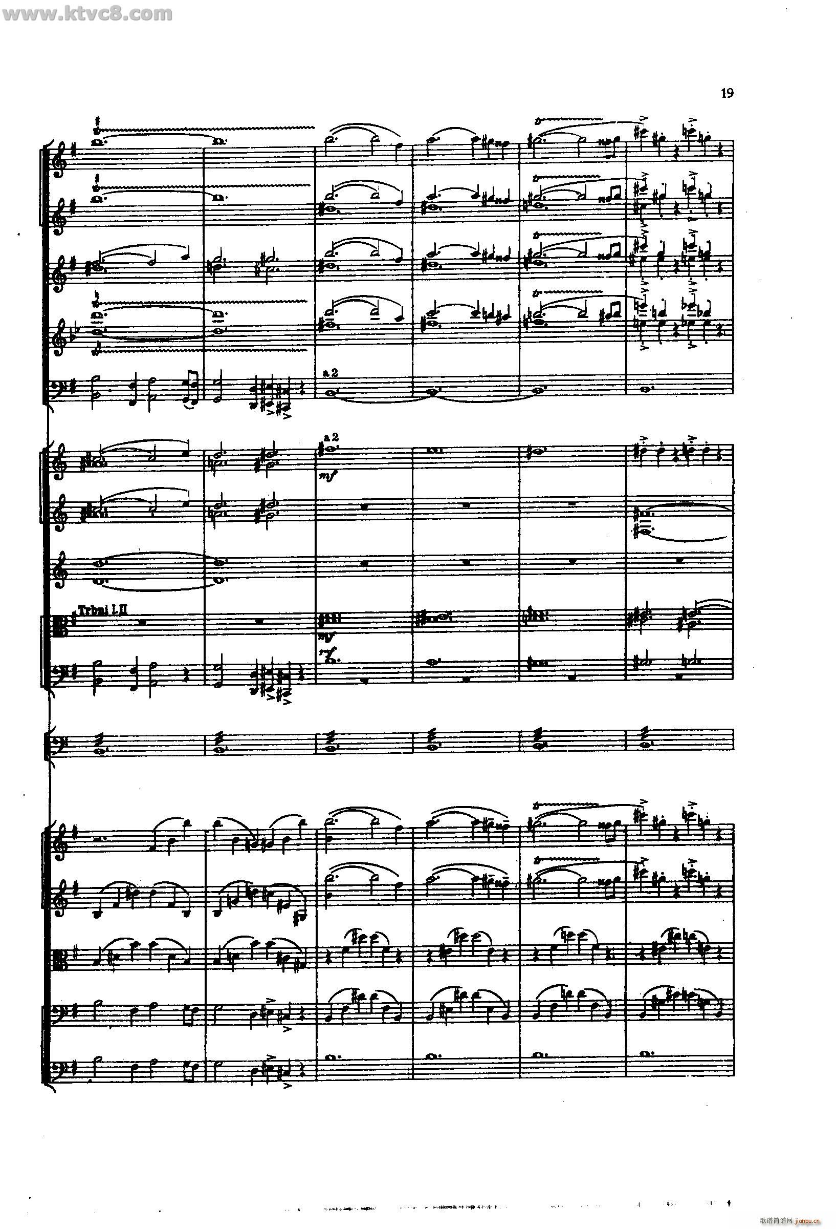 舍赫拉查达交响组曲 作品35 第一部分(总谱)17