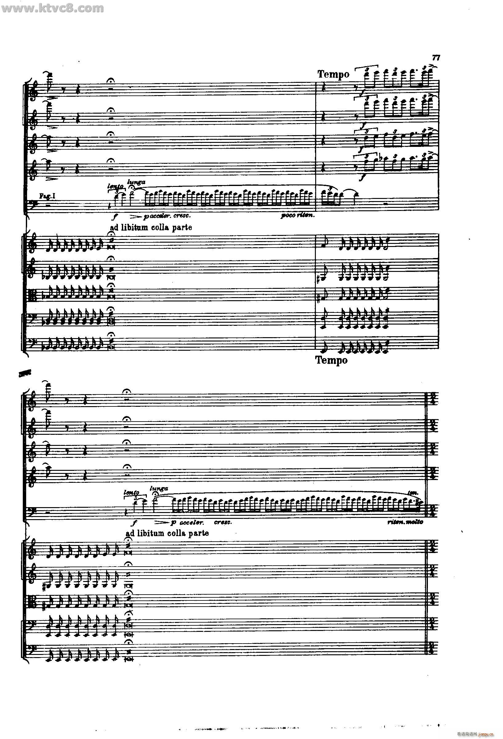 舍赫拉查达交响组曲 作品35 第二部分(总谱)31