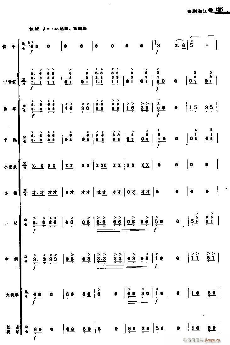 春到湘江 8(总谱)1