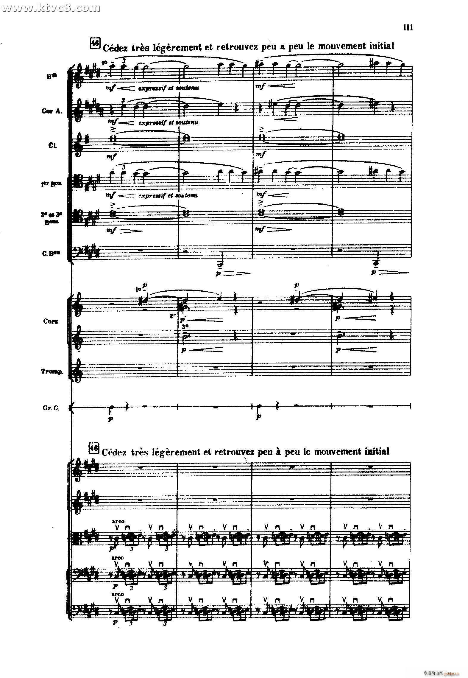 海 三首交响素描之三 风与海的对话(总谱)11