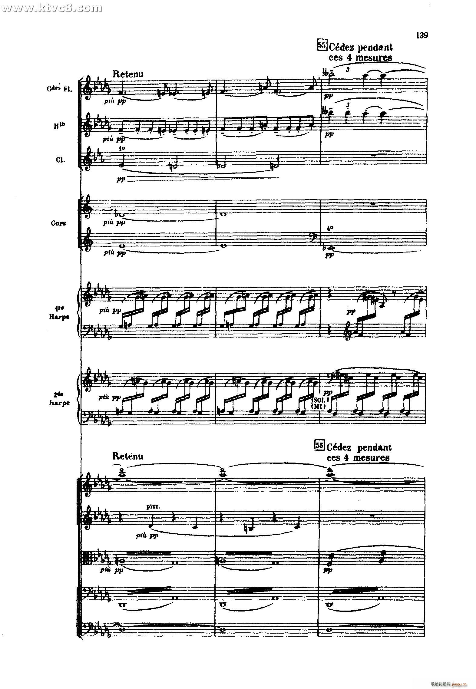 海 三首交响素描之三 风与海的对话(总谱)39