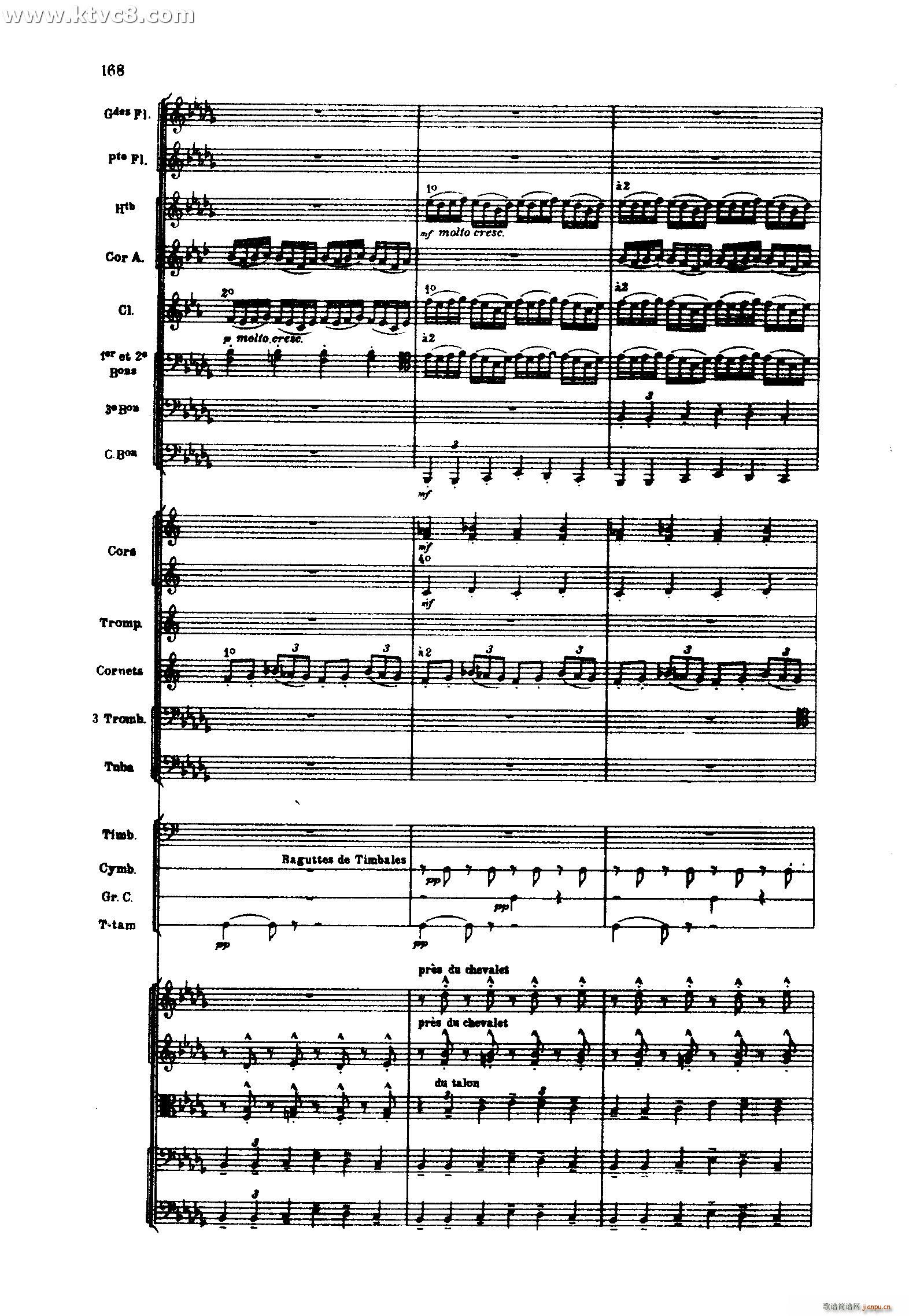 海 三首交响素描之三 风与海的对话(总谱)61