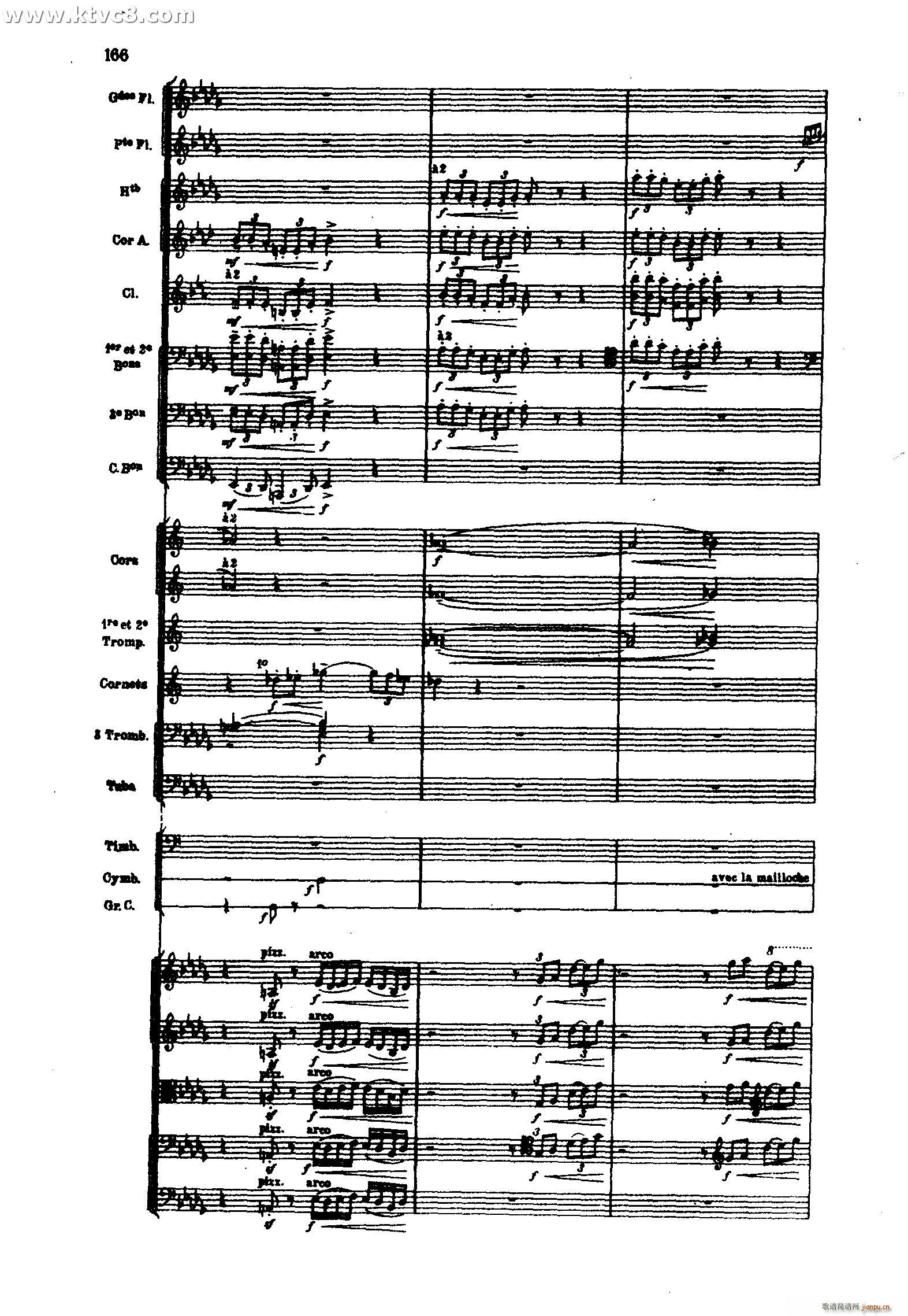 海 三首交响素描之三 风与海的对话(总谱)66