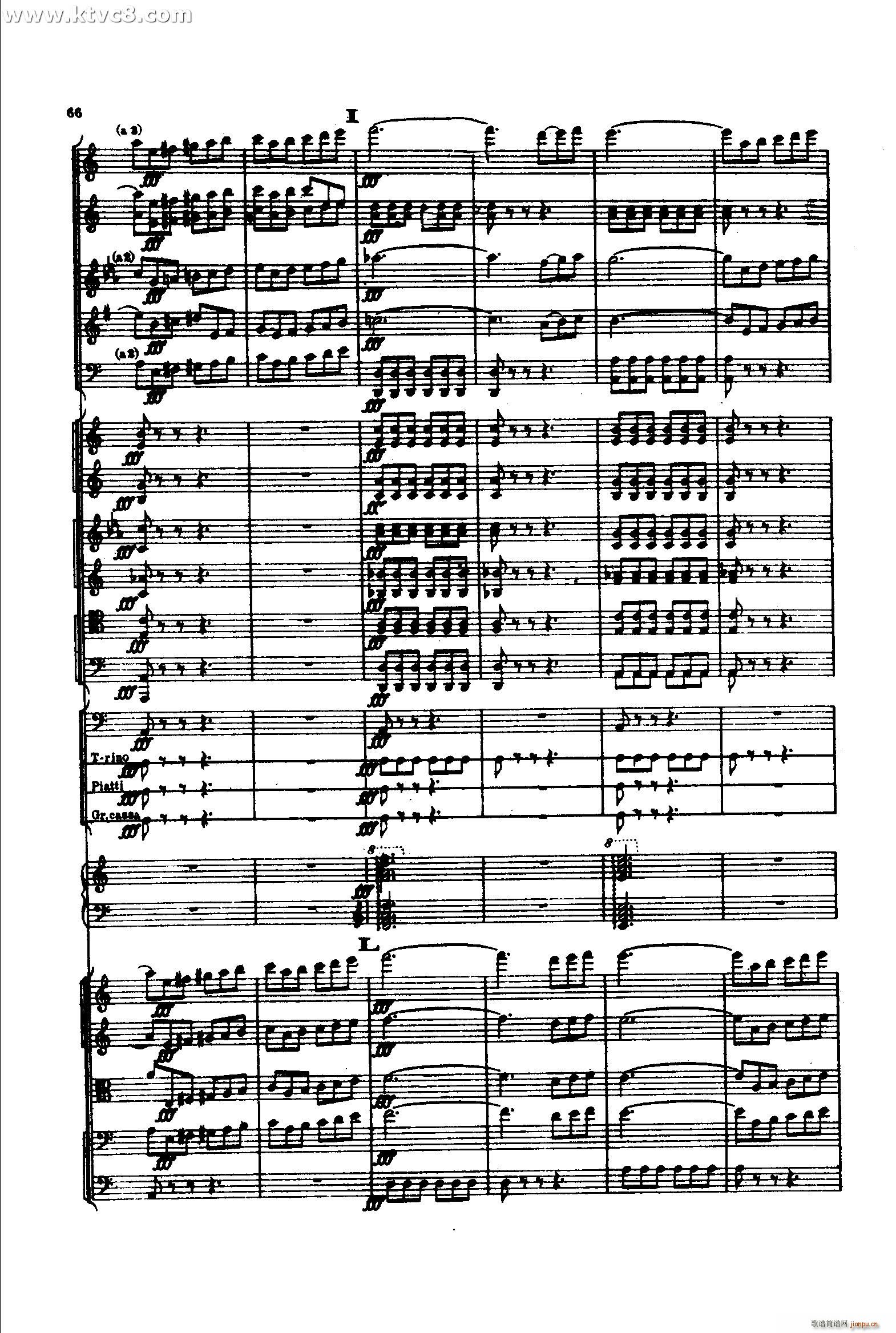 意大利随想曲2 共两部分(总谱)5