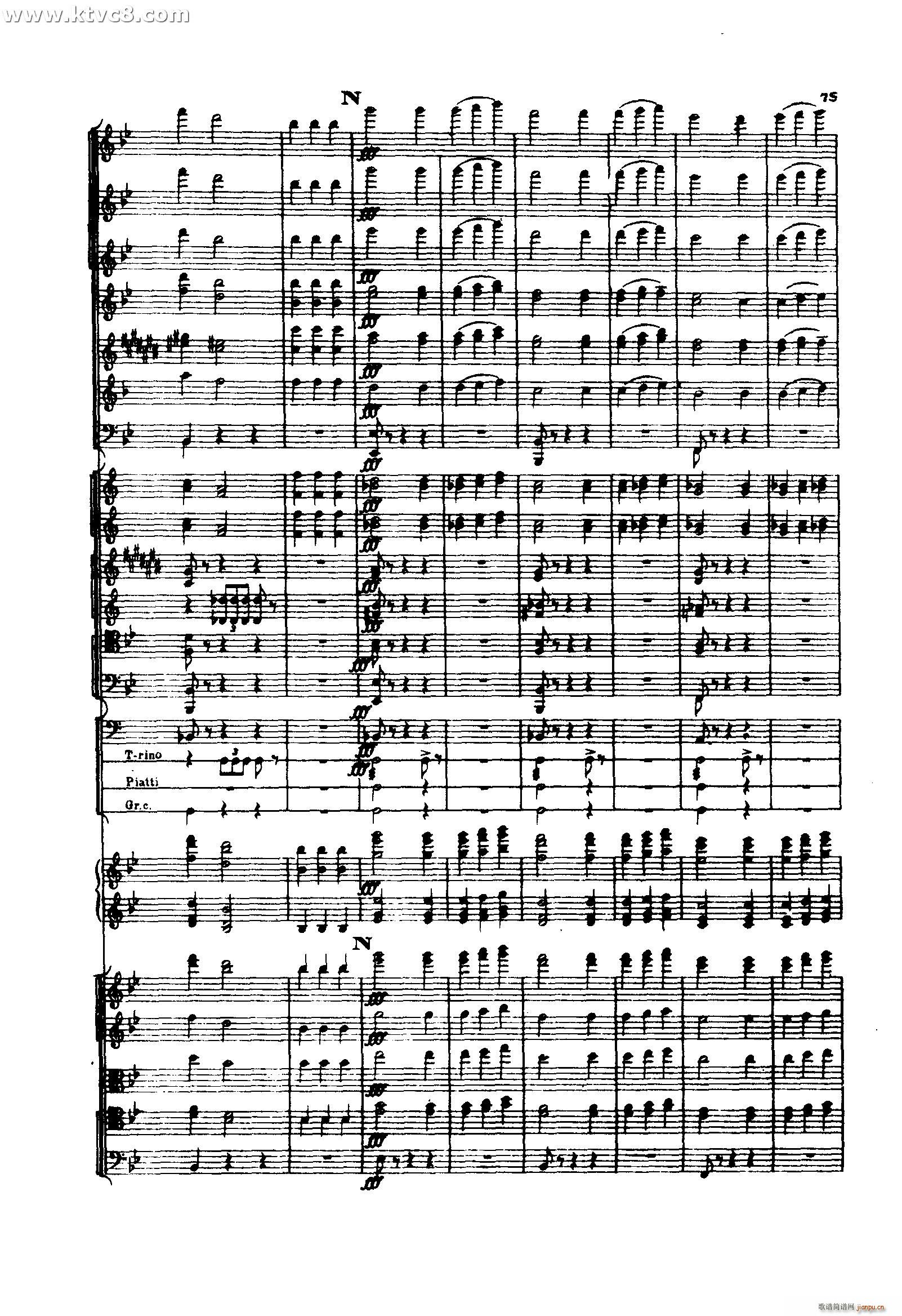 意大利随想曲2 共两部分(总谱)14