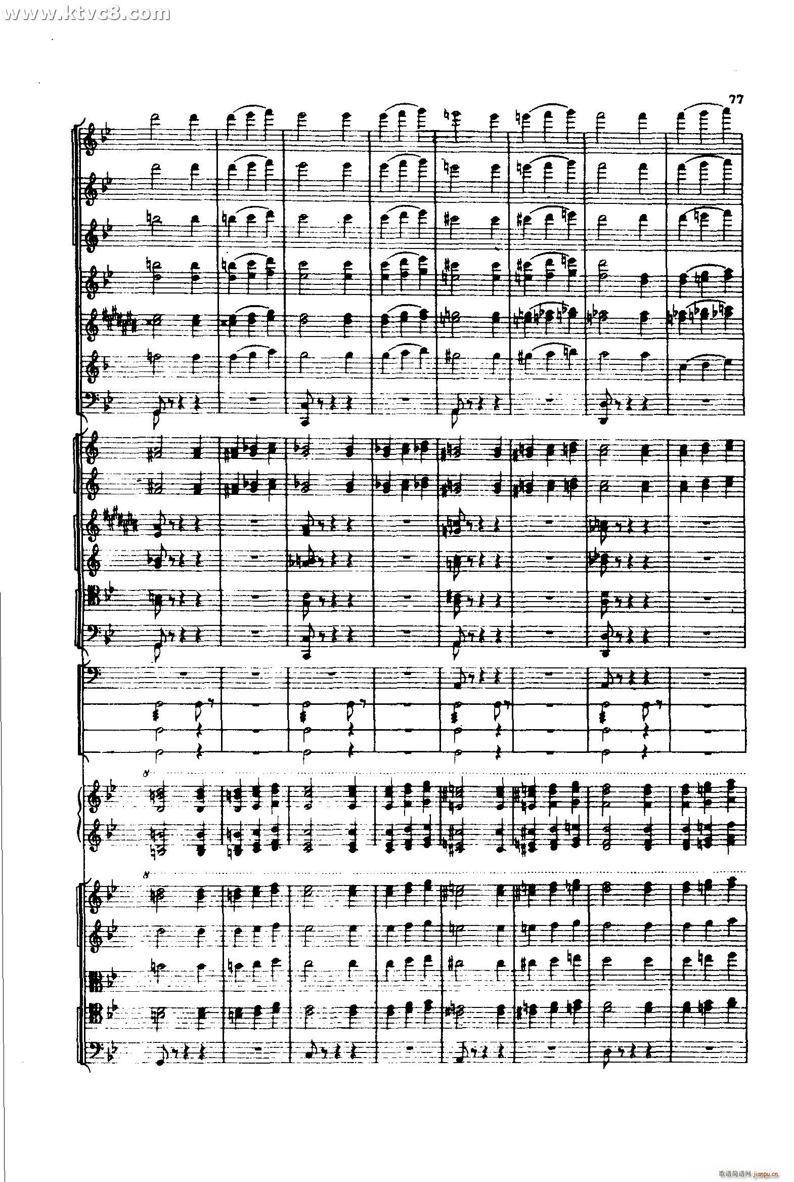 意大利随想曲2 共两部分(总谱)16