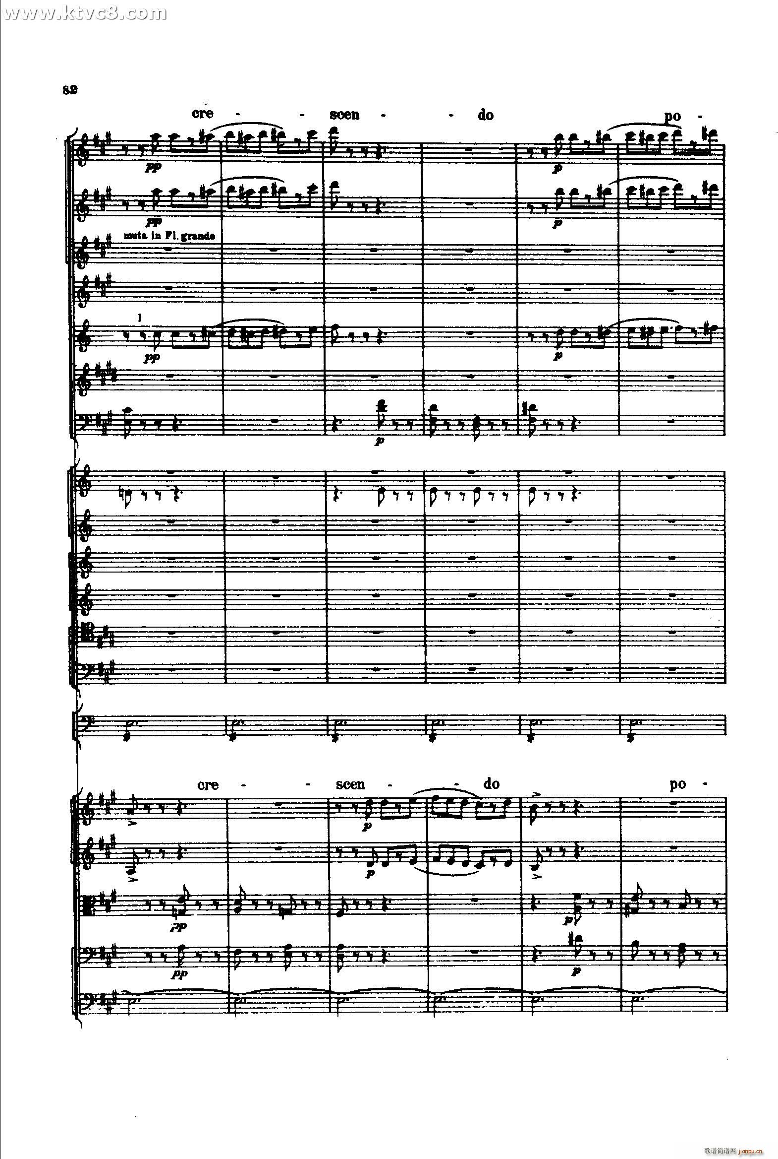 意大利随想曲2 共两部分(总谱)21