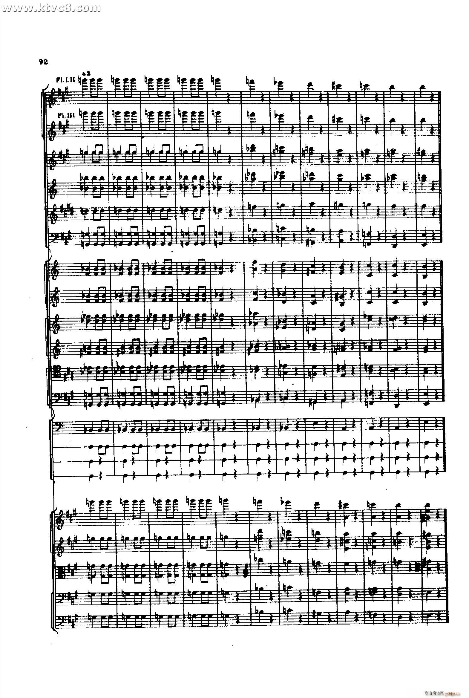 意大利随想曲2 共两部分(总谱)31