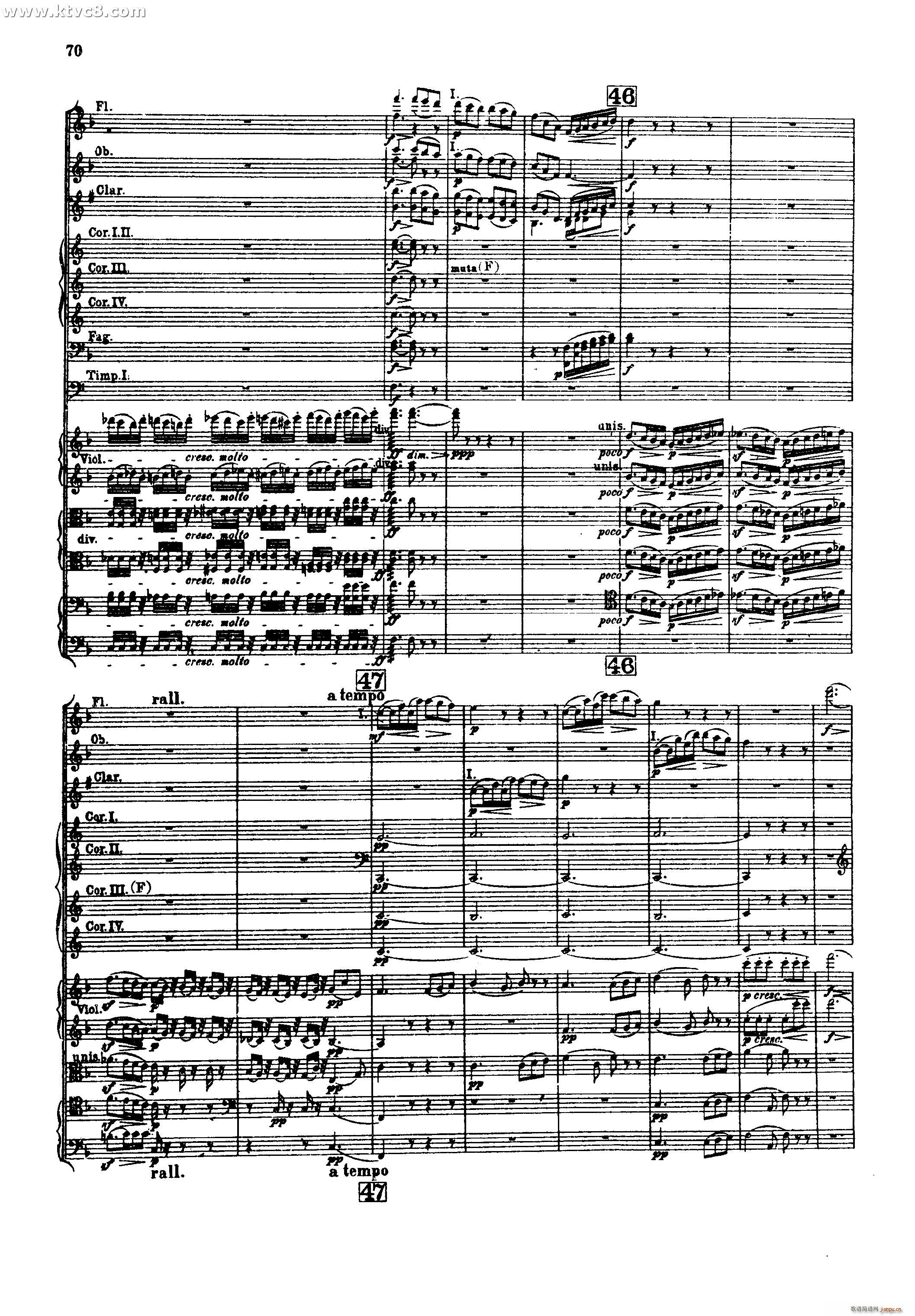 幻想交响曲 第三乐章 田野景色 柏辽兹(总谱)13